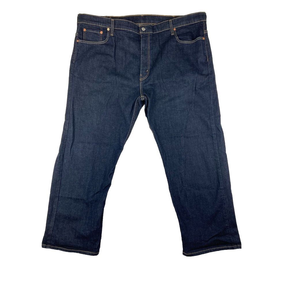 Levi's 569‎ Mens Jeans Dark Wash Blue Size 44x30 (46x30 Measured) NWOT